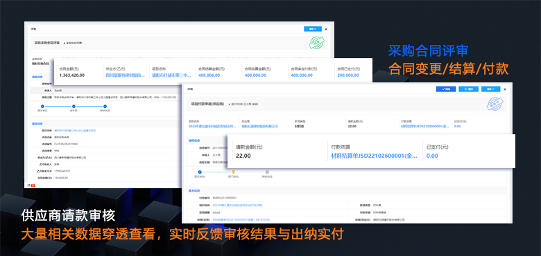 采购合同及结算付款